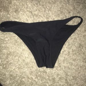 Black bikini bottom